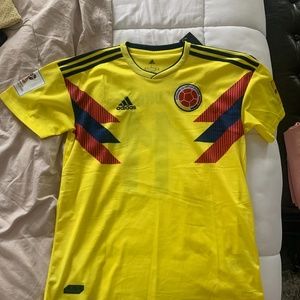 Colombia Adidas Cuadrado Soccer Jersey